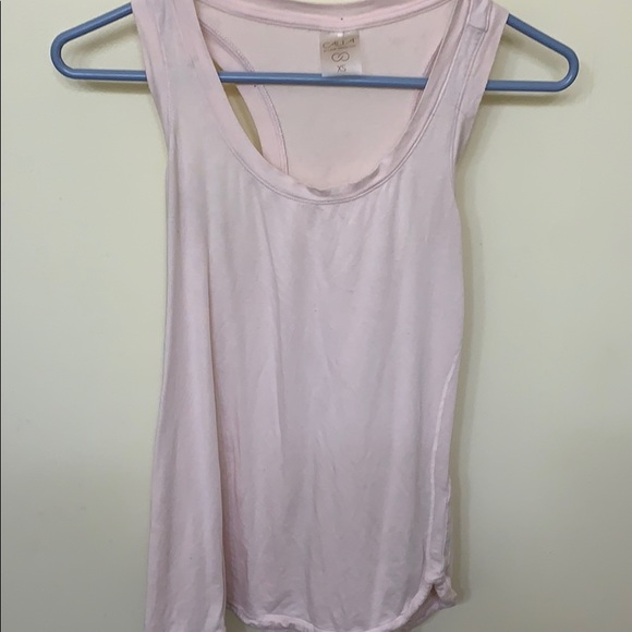 baby pink workout tank top - Picture 1 of 3